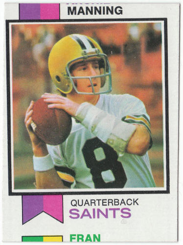 1973 Topps Football #125 Archie Manning