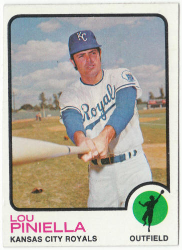 1973 Topps Baseball #140 Lou Piniella
