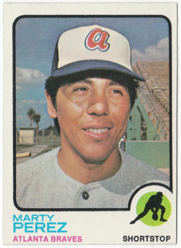 1973 Topps Baseball #144 Marty Perez