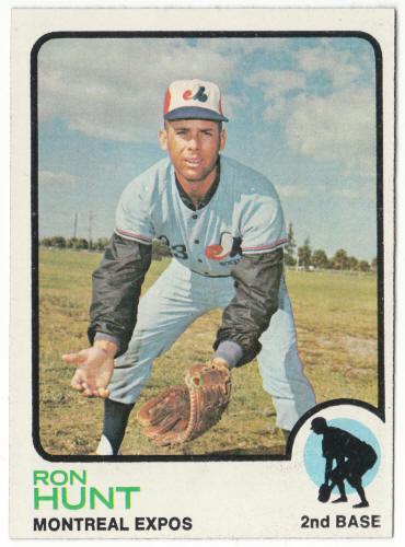 1973 Topps Baseball #149 Ron Hunt