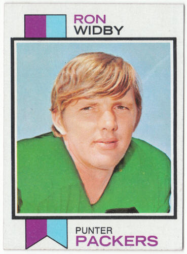 1973 Topps #162 Ron Widby Rookie Card
