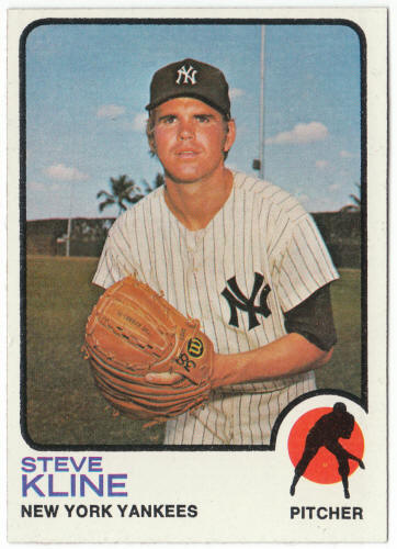 1973 Topps Baseball #172 Steve Kline