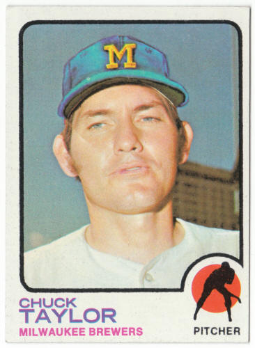 1973 Topps Baseball #176 Chuck Taylor