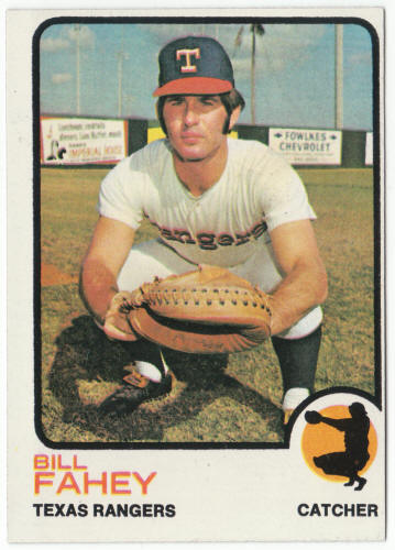 1973 Topps Baseball #186 Bill Fahey