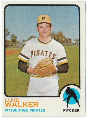 1973 Topps Baseball #187 Luke Walker