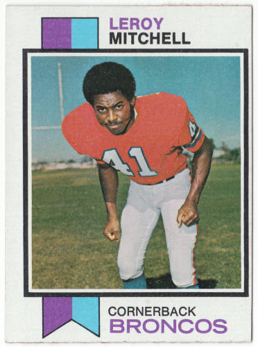 1973 Topps Football #217 Leroy Mitchell