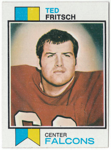 1973 Topps Football #223 Ted Fritsch Rookie Card