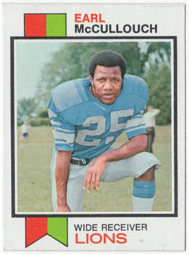 1973 Topps Football #248 Earl McCullouch
