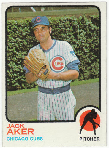 1973 Topps Baseball #262 Jack Aker