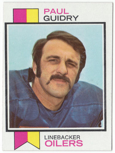1973 Topps Football #283 Paul Guidry