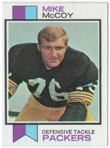1973 Topps Football #296 Mike McCoy