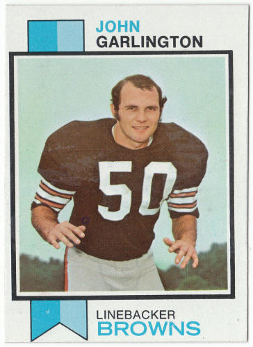 1973 Topps Football #311 John Garlington Rookie Card
