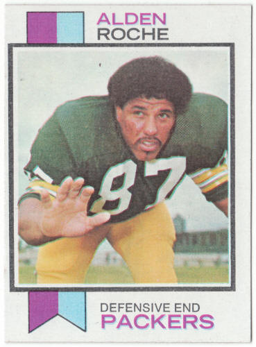 1973 Topps Football #318 Alden Roche Rookie Card