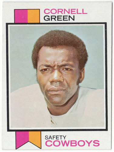 1973 Topps Football #344 Cornell Green