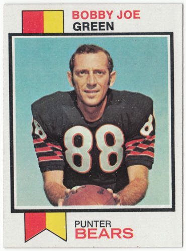 1973 Topps Football #377 Bobby Joe Green
