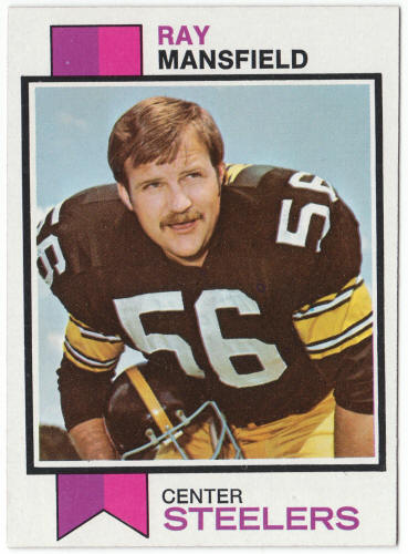 1973 Topps Football #382 Ray Mansfield