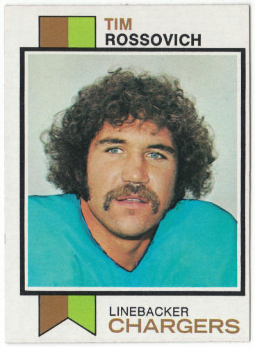 1973 Topps Football #403 Tim Rossovich