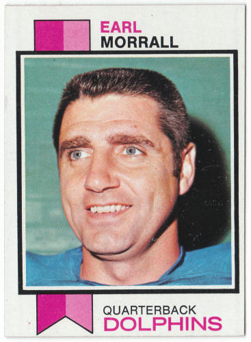 1973 Topps Football #414 Earl Morrall