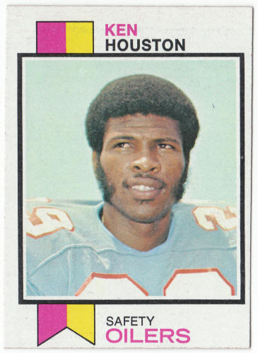 1973 Topps Football #415 Ken Houston