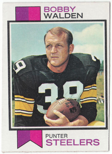 1973 Topps Football #434 Bobby Walden