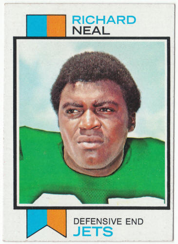 1973 Topps Football #443 Richard Neal