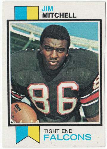 1973 Topps Football #463 Jim Mitchell