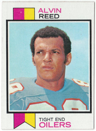 1973 Topps Football #506 Alvin Reed