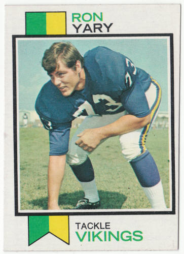 1973 Topps Football #510 Ron Yary