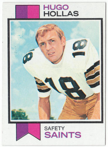 1973 Topps Football #51 Hugo Hollas