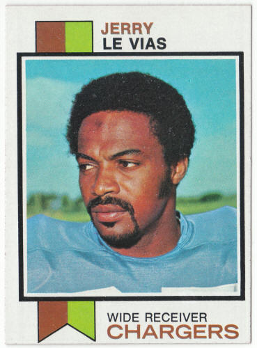 1973 Topps Football #522 Jerry LeVias