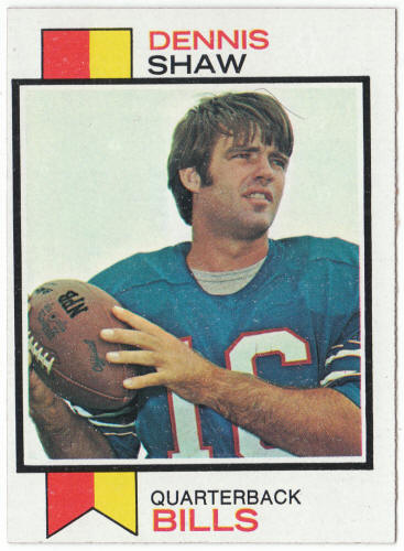 1973 Topps Football #525 Dennis Shaw