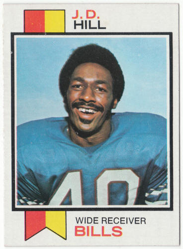 1973 Topps Football #69 J D Hill