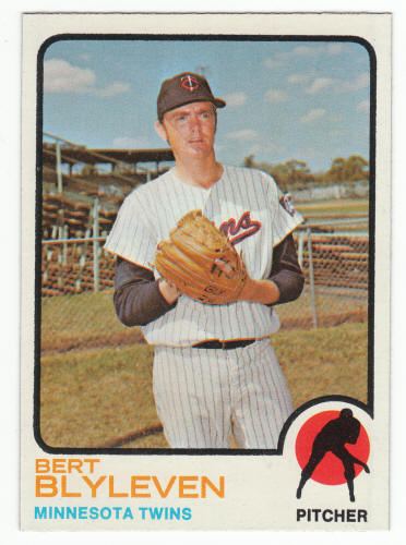 1973 Topps Baseball #199 Bert Blyleven