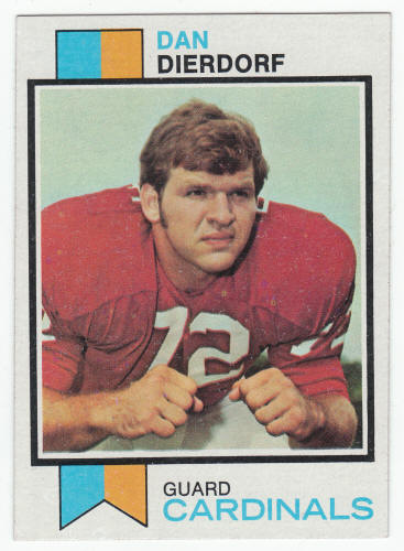 1973 Topps Dan Dierdorf #322 Rookie Card