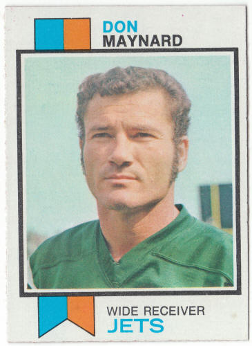 1973 Topps #175 Don Maynard front