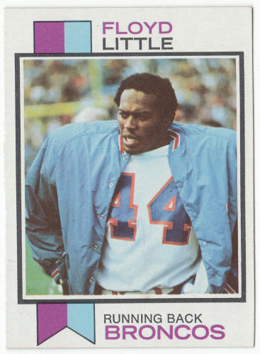 1973 Topps #289 Floyd Little front