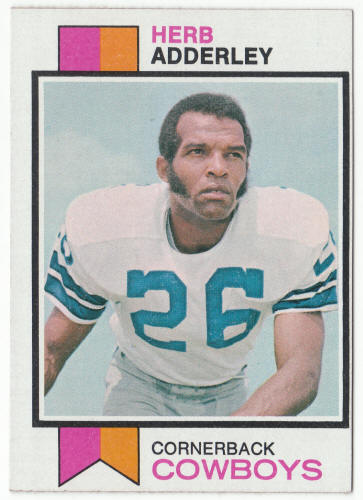 1973 Topps Football #243 Herb Adderley