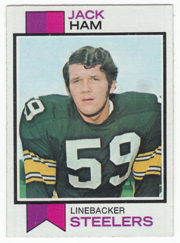 1973 Topps Jack Ham #115 Rookie Card front