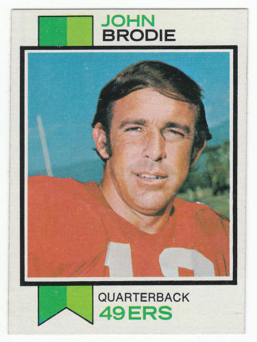 1973 Topps John Brodie #45