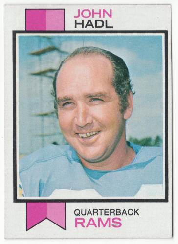 1973 Topps Football #215 John Hadl Card