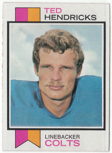 1973 Topps Ted Hendricks #430 front