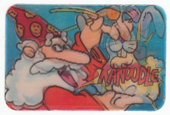 Cookie Crisp Magic Action Card 1977 Ralston Cereal Premium front