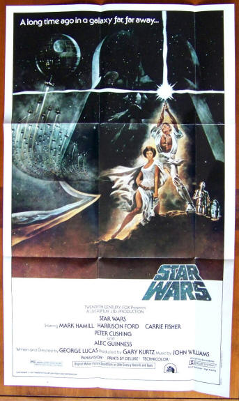 1981 Topps Movie Giant Pinup #5 Star Wars