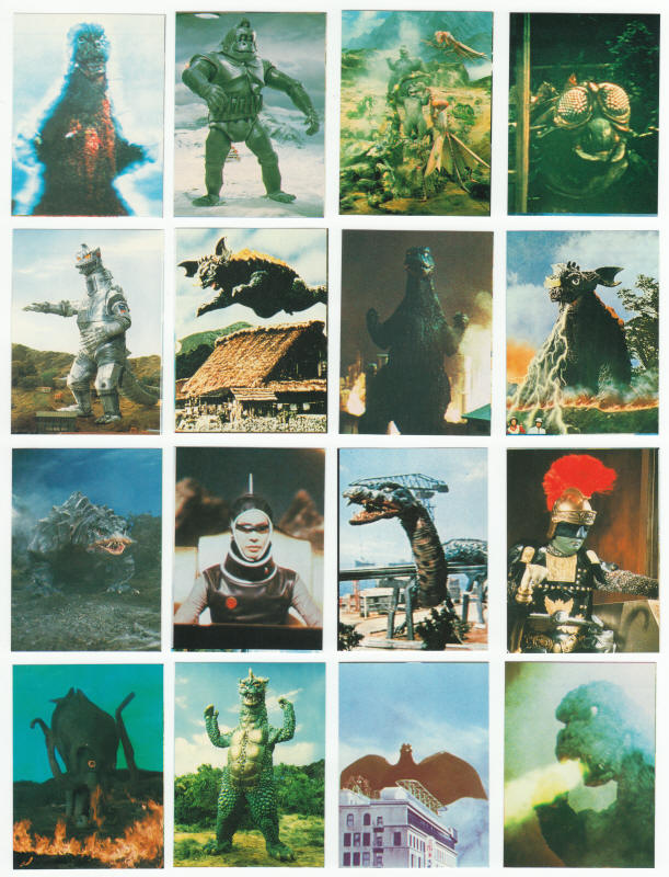 1983 Godzilla Japanese Import Stickers