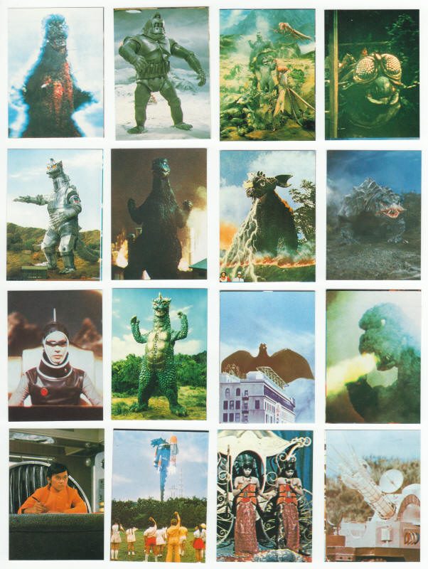 1983 Godzilla Japanese Import Stickers