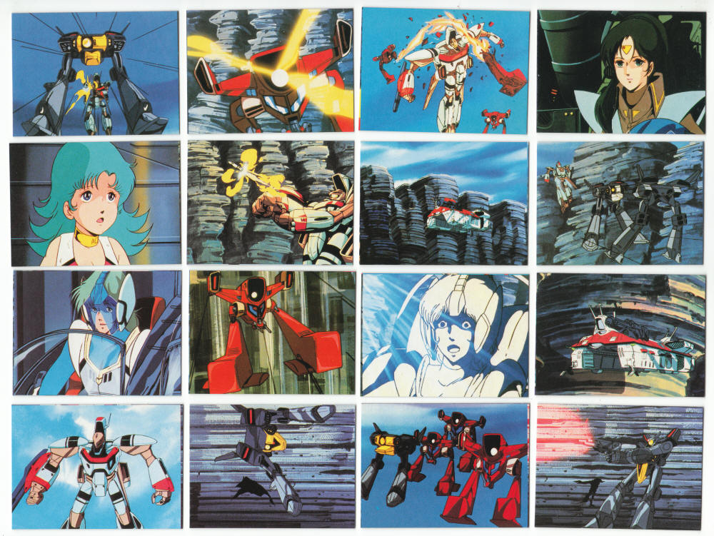 1983 Ohsata Orguss Japanese Import Trading Cards