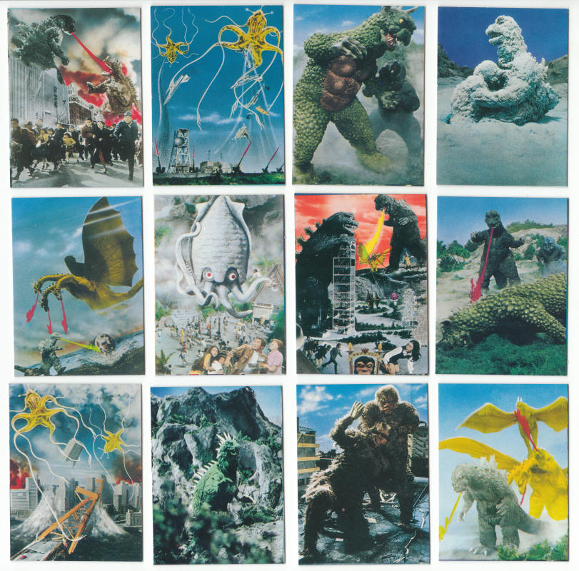 1983 Yamakatsu Godzilla Trading Cards