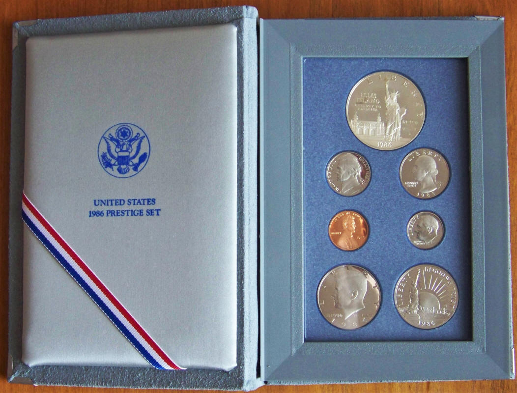 1986 United States Prestige Set obverse