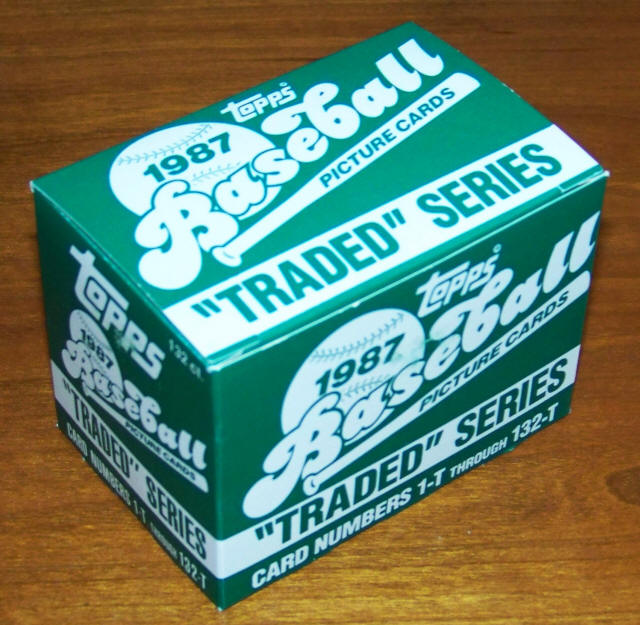 1987 Topps Traded Baseball Card Set
