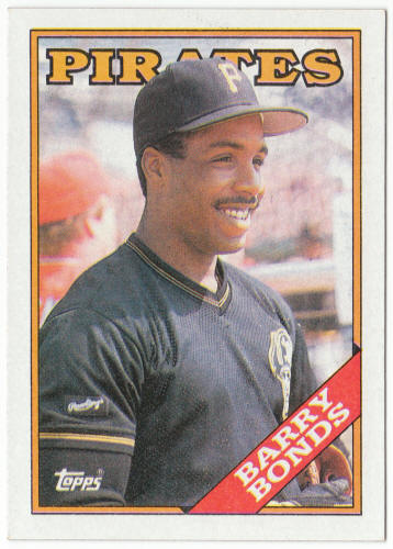 1988 Topps Baseball #450 Barry Bonds